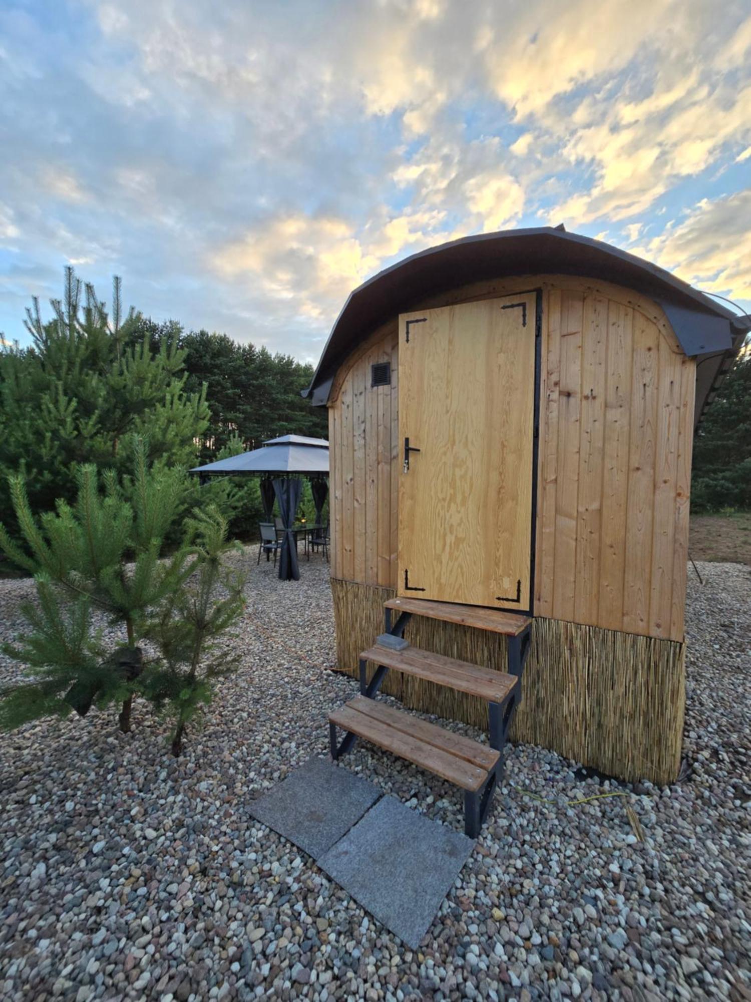 Oaza Swiety Spokoj - Domek Z Balia I Jacuzzi Rzasnik Luaran gambar